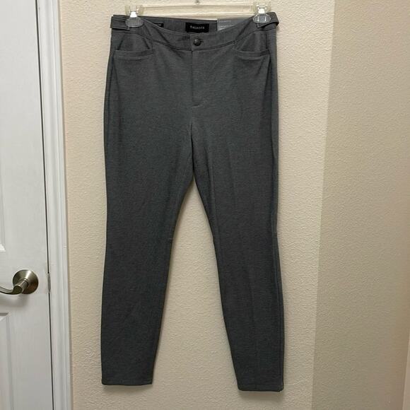 Talbots Black White Lexington Pant Size 6 Skinny Leg Stretchy Classic Preppy NWT - Picture 4 of 14